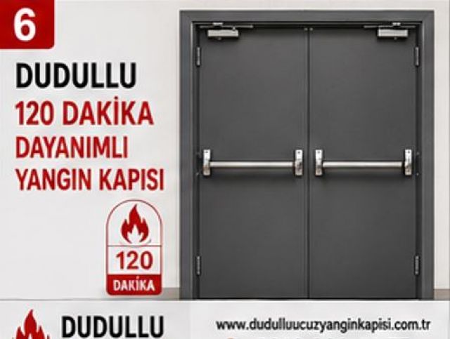 Dudullu 120 Dakika Dayanımlı Yangın Kapısı