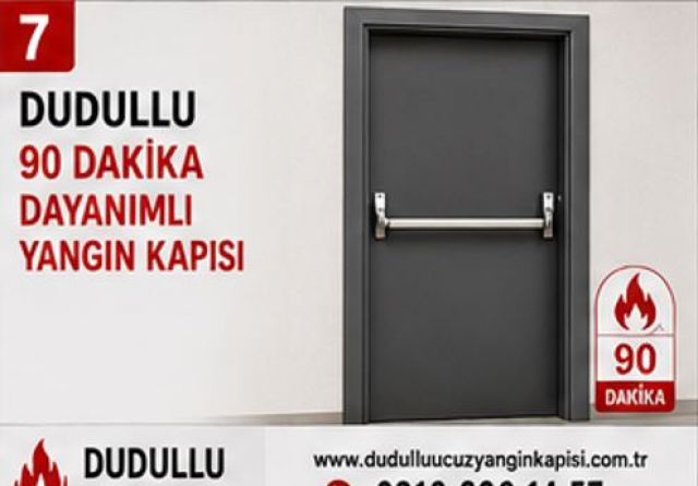 Dudullu 90 Dakika Dayanımlı Yangın Kapısı