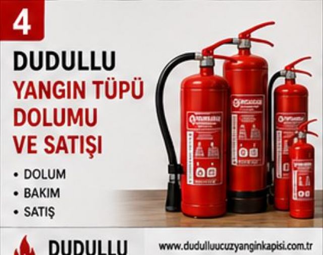 Dudullu Yangın Tüpü Dolumu ve Satışı
